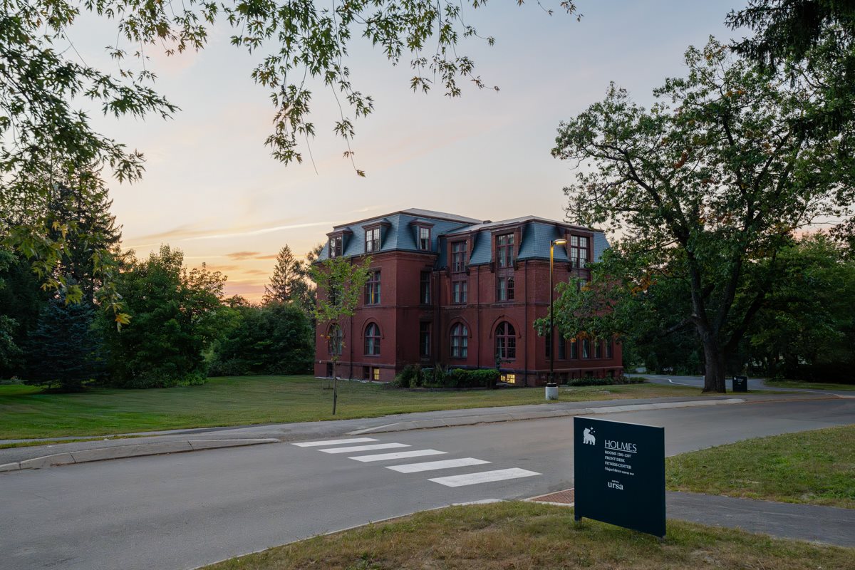 Hotel Ursa Holmes Building at Sunset
